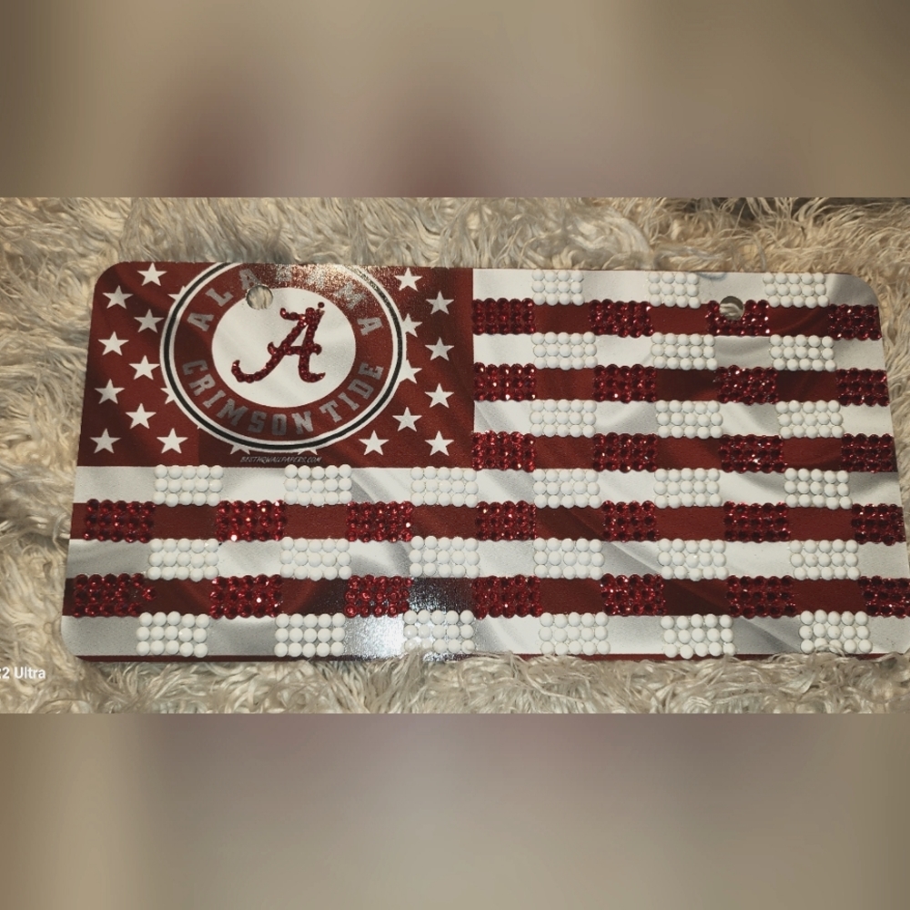 University of Alabama Car Tag